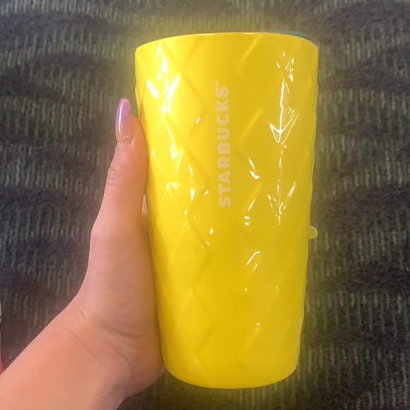 Starbucks🍍EXCLUSIVE Hawaii Collection - Pineapple ceramic tumbler - NWT … - Picture 8 of 9